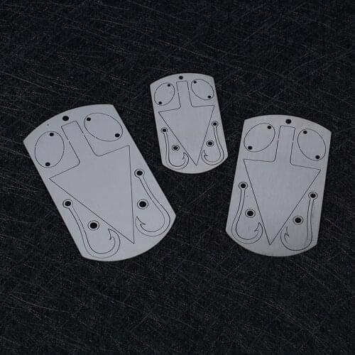 Fishing Gear Hook Card Outdoor EDC Tools Outdoor Camping Supplies Multifunctional Survival Tools