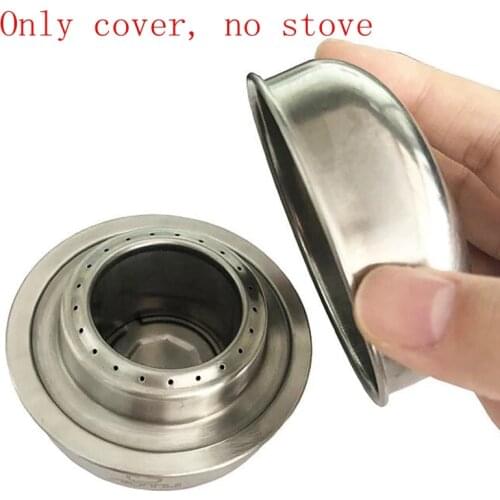 Outdoor Stove Camping Stove Fire Extinguishing Cover Stainless Steel Lightweight Outdoor Safety Tool High-quality Portable Tools
