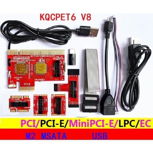 PCI/PCIE/MiniPCIE/LPC/EC Motherboard Diagnostic Analyzer Card Tester PC Notebook