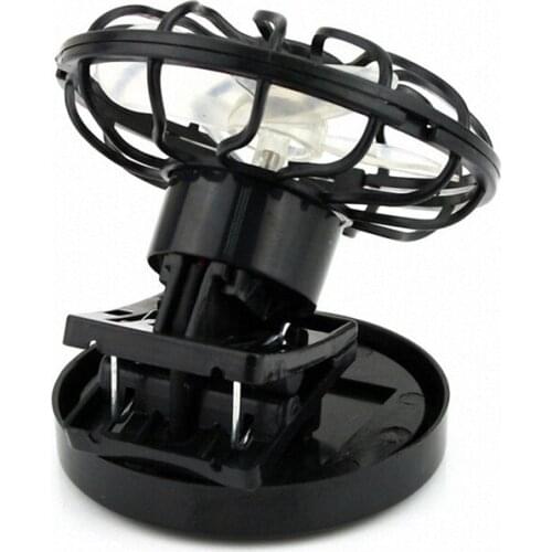 Clip-On Solar Cell Fan Sun Power Energy Panel Cooling