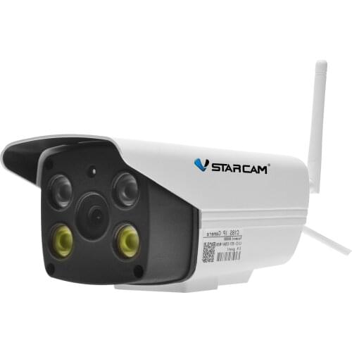 Vstarcam C18S 2MP 1080P Outdoor Water-proof Full Color IP Bullet Camera Smoke Alarm Absent Detection Home Security Monitor