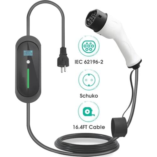 Evse Type 2 Electric Car Fast Charge Charger Induction Charger Electric Vehicle Charging Station for Volkswagen Hyundai