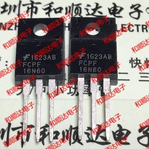 10pcs/lot FCPF16N60 New stock TO-220F 600V 16A