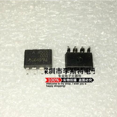 10pcs A4503 HCPL4503-020 HCPL-4503 SOP-8
