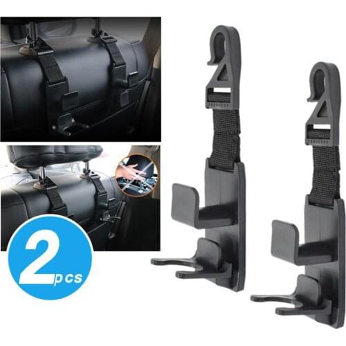 2pcs Magic Headrest Hooks for Car Purse er Headrest Hook Holder for Seat Organizer Behind Over the Seat Car Hooks er