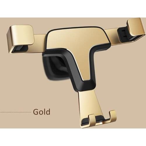 Car Phone Holder Gravity Linkage Phone Mount Universal Air for Vent Cradle 360 Degree Rotation for Vent Mount Car Phone Bracket