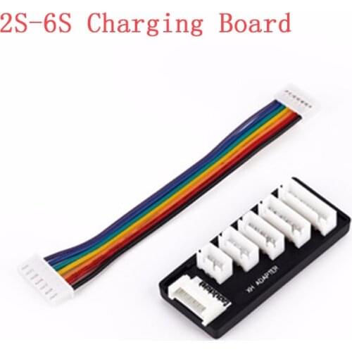 1Pcs 2S-6S Balance Charging Board Expansion Board For JST-XH 2S 3S 4S 5S 6S LiPo Battery Charger Charging Adapter for RC Drone