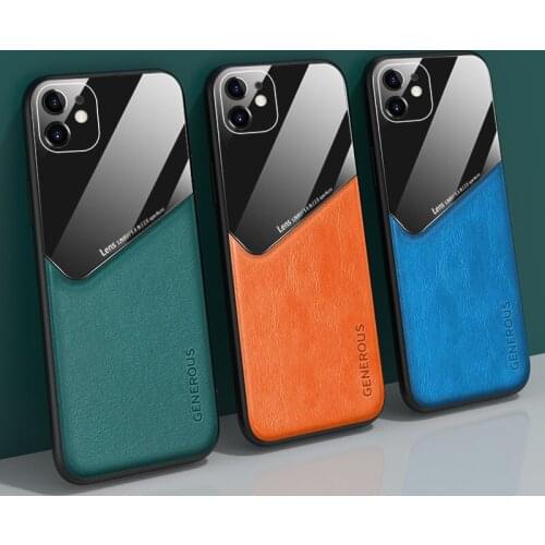 Case for iPhone SE 2020 iPhone 11 Pro Max XS Max XR 6 6S Plus 7 Plus 8 Plus Business PU Leather Shell Magnetic Phone Case Cover