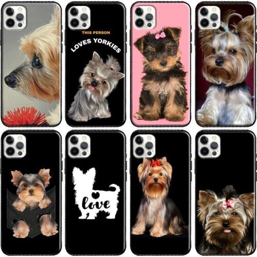 Yorkshire terrier dog Phone Case For iPhone 12 11 Pro Max 12 mini 6S 7 8 Plus SE 2020 XR X XS Max Back Cover