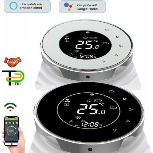 EU Google Home Smart Life Thermostat WIFI for Heater Cooler Adjustable Modbus Temperature Controller Switch