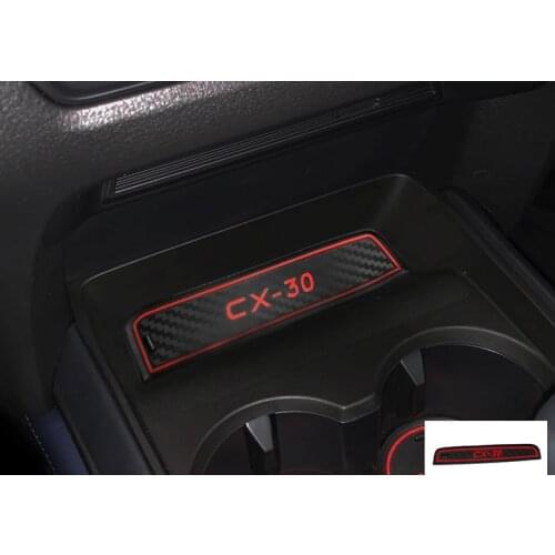 For Mazda CX-30 2020 Gate slot mat CX30 Door groove mats Anti Slip Mat Pad/Cup 13pcs