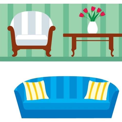 Living Room Sofa Metal Cutting Dies Stencils for DIY Christmas Chair Scrapbooking photo Embossing folder scrapbooking dies 2021