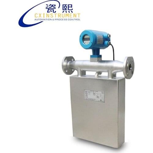 The DN25 Pipe Size 0.2% Accuracy 1.6~16 t/h Measuring Range All Stainless Steel Material Coriolis Flow Meter