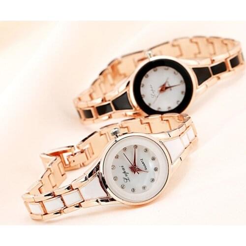 Newest Ladies Casual Quartz Alloy Watches Analog Women Fashion Bracelet Wrist Watch Gifts Montre Femme Bracelet Montre