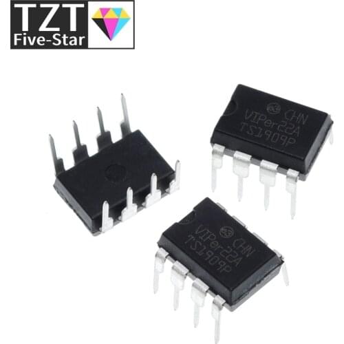 10pcs/lot VIPer22A DIP8 VIPer22 DIP new and original IC In Stock