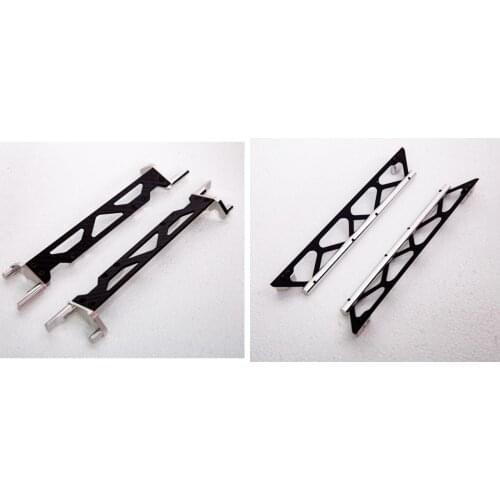 Aluminum Side Pedal +battery cover for 1/5 TRAXXAS X-MAXX XMAXX rc car parts