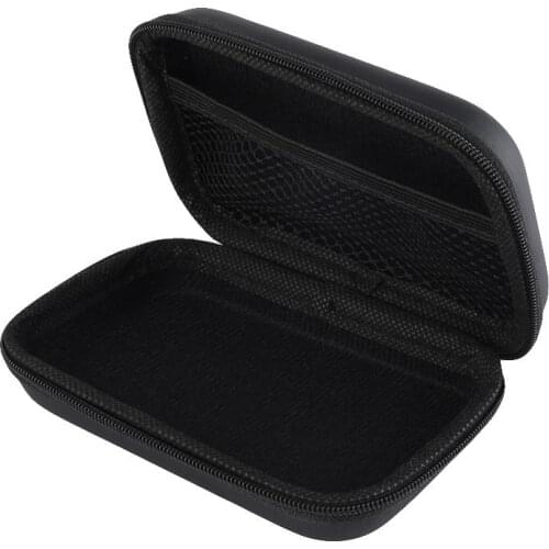PU Blue-tooth Headset Storage Bag Portable Earphone BagMobile Phone Data Cable Charger Storage Box Shockproof