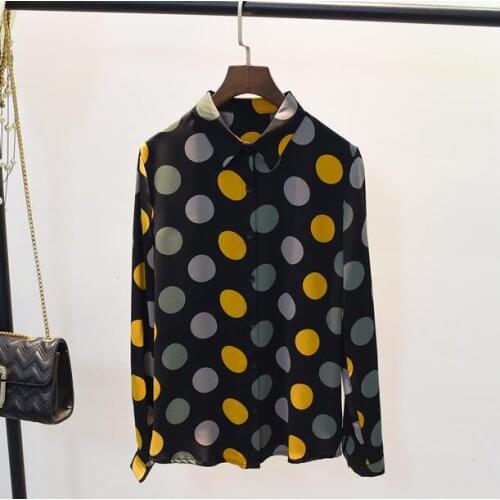 Блузки в горошек EFKGH China At AliExpress