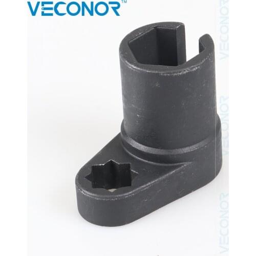 Veconor 22mm 1/2" Universal Oxygen Sensor Socket Wrench Offset Removal Flare Nut Socket Tool