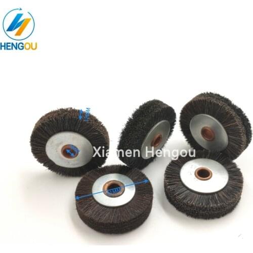 1 Pieces B19 delivery paper wheel with stainless steel material Roland machine spare parts Brush wheel size 40x6mm