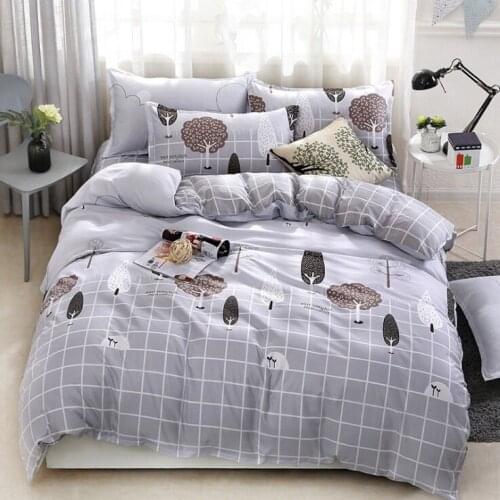 Green Cactus Bedding Set Queen Size Plant Home Bedding Sheet Single Bed Linen ropa de cama King Bed Set Duvet Cover