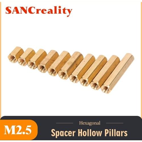 M2 M2.5 M3 M4 M5 Brass Hex Male Female Standoff Pillar Stud Mount Spacer Hexagon PCB Motherboard Hollow Bolt Screw