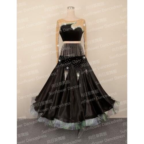 NEW Modern Waltz Tango Ballroom Dance Dress, Smooth Ballroom Dress, Standard Ballroom Dress ,sizeS/ L/ M/ LL,standard Ballroom