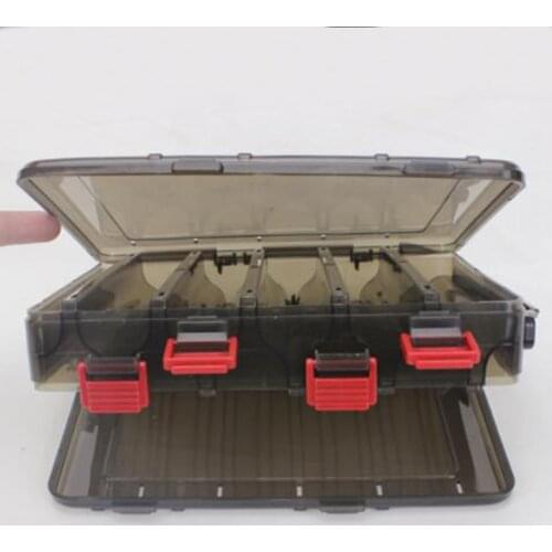 Practical 10 Compartments Fishing Lure Box Multifunctional Fishing Box Hooks Spoons Storage Boxes Lure Box Fishing Tackle Tool