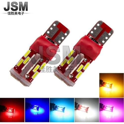 Manufacturer Direct Sale T10 Decoding Width Lamp Automotive LED Width Lamp 4014 CANbus Decoding Lamp Lens Clearance Sale Items