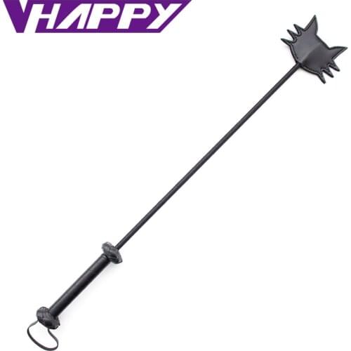 SM PU Leather Cats Face Sexy Queen Whip Riding Spanking Bondage Sex Toys Erotic Product For Couple Adult Games VP-WP001030A