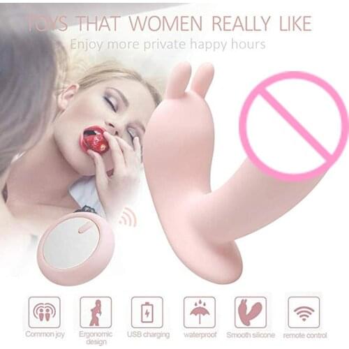 OLO Remote Control Butterfly Dildo Vibrators Panties for Women Clitoris Stimulator Sex Machine Female Masturbator Vagina Toy