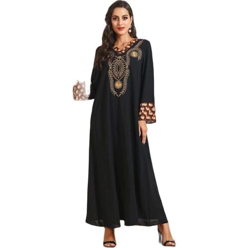 Tesettur Elbise Ramadan -burqa Dubai Elegantes Maxi African Es Moroccan Kaftan s Oman Islamic Clothing Abaya Turkish Evening Gow