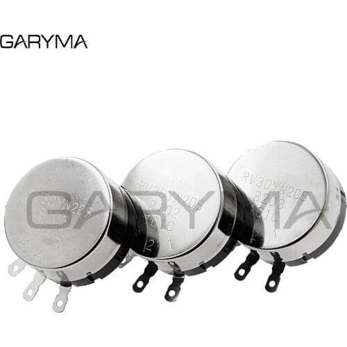 RV30YN20S Carbon Film Potentiometer 500R 1K 2K 5K 10K 20K 50K 100K 200K 250K 500K 1M B501 B102 B202 B502 B103 B203 B503 B504