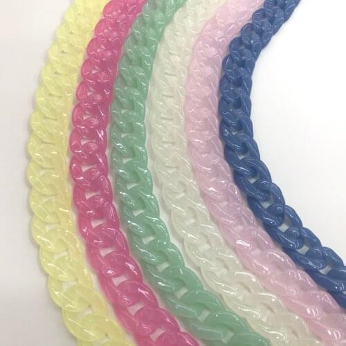 17x23mm Removable Adjustable Acrylic Sunglasses Chain Bag chains Womens Eyeglass Chains Neck Chain Cord Holder accessories