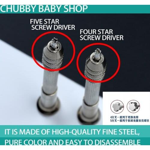 4 prongs 5 prongs 2.75mm Blades Precision RM Screwdriver For RICHARD MILLE Watchrubber strap band bezel Case back Screws