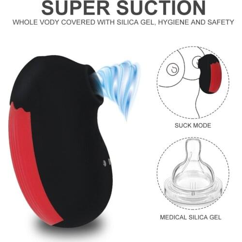 7 Model Sucking Licking Vibrator Clitoris Stimulator Nipples Massage Clit Sucker Tongue Blowjob Cunnilingus Sex Toys For Women