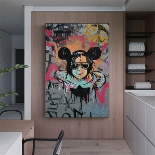 Abstract Color Pop Girl Art Decorative Painting Home Decorative Painting Painting Canvas Cuadros Decoraction