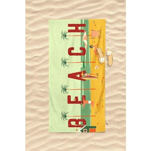 Home Beach Towel