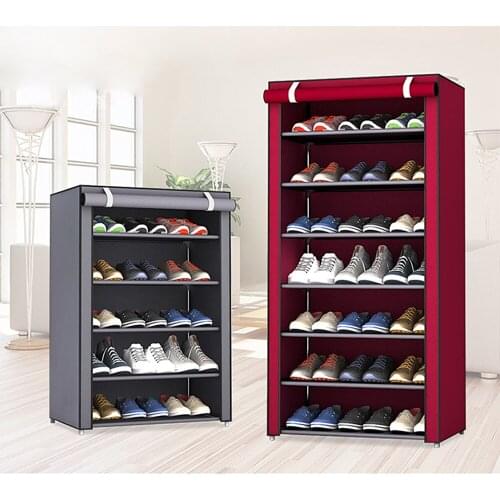 Multi-layer shoe Cabinet rack cabinets organizer DIY Assembled Space-saving shelf home Dorm furniture Storage Closet Dustproof