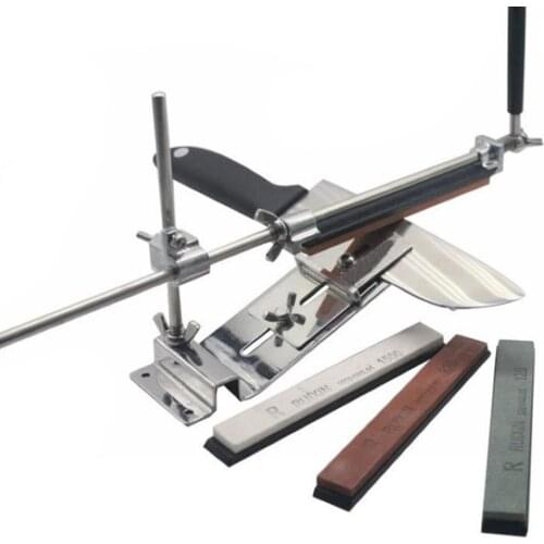 Professional Fixed Sharpening Tools Fix-Angle 120-1500Grit Stones Whetstone Carbon steel Kitchen Knife Sharpener