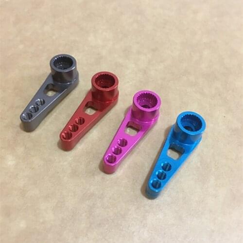 Aluminum Metal 25T Servo Horn Steering Arm for WLtoys 12428 12429 A959 A949 A969 A979 K929 1/18 RC Car Upgrade Parts