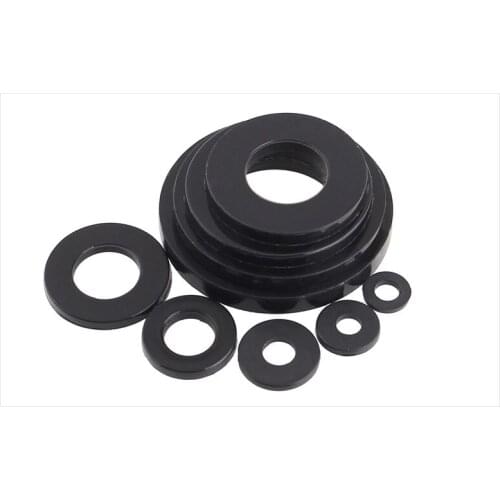 Carbon steel washers flat washer meson black M2 M2.5 M3 M4 M5 M6 M8 M10 M12 M14 M16 M18 M20 M22 M24 M27 M30 washer pad