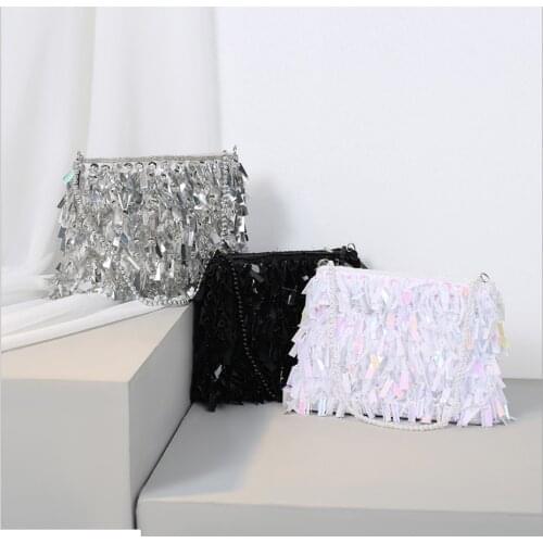 Women black/silver/white Evening bag for party Clutch Bags Wedding Bridal Purses Handbags Party Dinner clutches Bags gift box