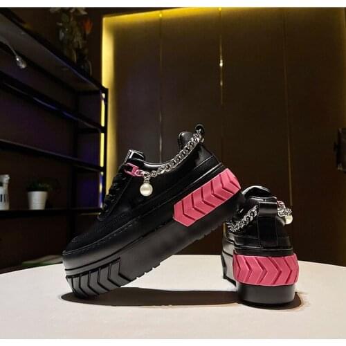 2021 Womens Sports Shoes Fashion Sneakers Summer New White Shoes Ins Womens Shoes Chunky Sneakers Tide Shoes for Women