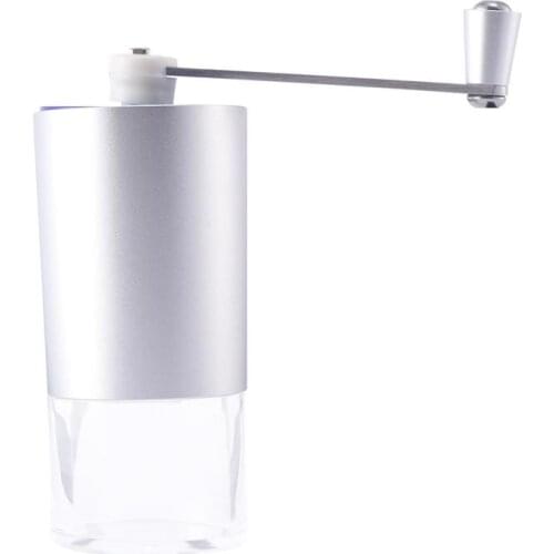 1pc Hand-crushed Bean Grinder Portable Stainless Steel Translucent Pill Crusher Bean Grinder Pill Grinder Powder Grinder