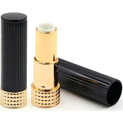 12.1mm New Arrival Lipstick Tube Plastic Round Lip Balm Tube Empty Lip Rouge Container High-end Cosmetic Containers 40pcs