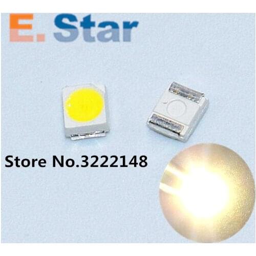 100pcs/lot 3528 LED white /warm white 1210 3528 SMD LED Ultra Bright White Light Diode