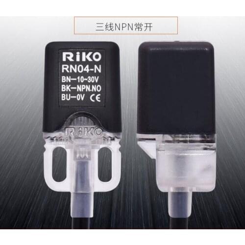2PCS RN04-N RN04-N2 RN04-P RN04-P2 RN04-NP RIKO Inductive Proximity Switch Sensor 100% New Original