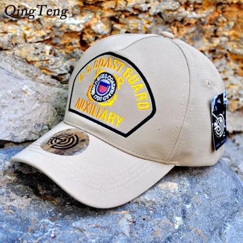 Us Coast Guard Baseball Cap New MenS Army Snapback Caps Women Balck Tactical Cap Casquette Embroidery Casual Dad Hat