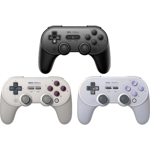 For 8 Bitdo SN30 PRO+ Wireless Bluetooth 4.0 Gamepad Joystick with Phone Bracket Holder for Switch/Windows/ Steam/macOS